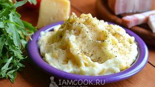 Картофельное пюре со сливками и сыром