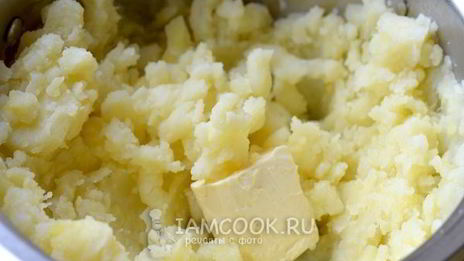 картофельное пюре со сливками и сыром