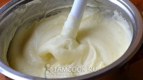 картофельное пюре со сливками и сыром