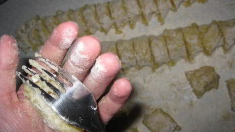 картофельные ньокки с соусом из помидоров