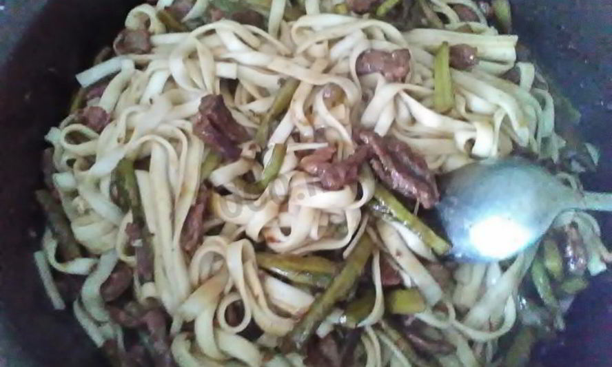 Рецепт китайская лапша с говядиной в соусе терияки