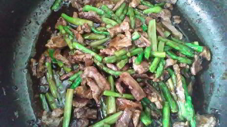 китайская лапша с говядиной в соусе терияки