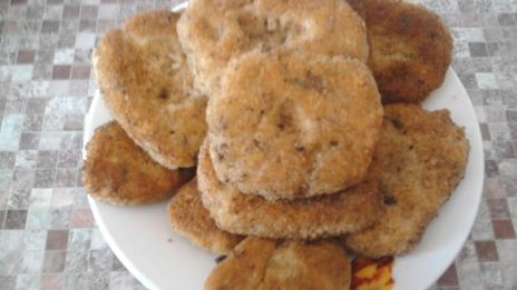 фасолевые котлетки с грибами