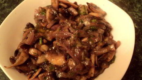 фасолевые котлеты с грибами