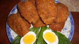 Капустные котлеты постные