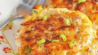 Картофельно-свиные котлеты