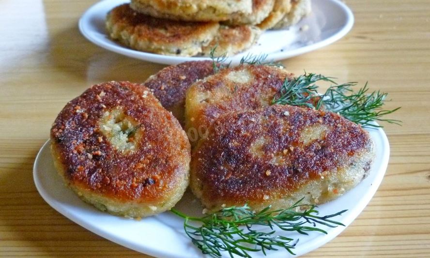 Рецепт картофельные котлеты с грибами