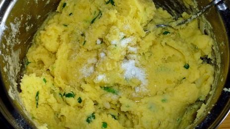 картофельные котлеты с грибами