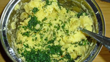 картофельные котлеты с грибами