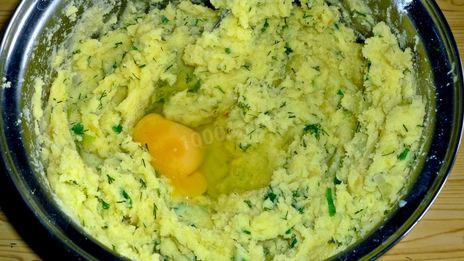 картофельные котлеты с грибами