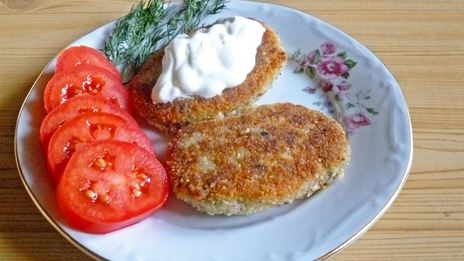 картофельные котлеты с грибами