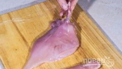 котлета по-киевски на косточке