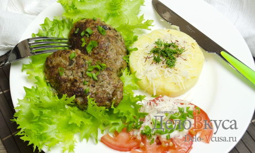 Рецепт котлеты из фарша с манкой без яиц