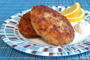Котлеты из филе трески