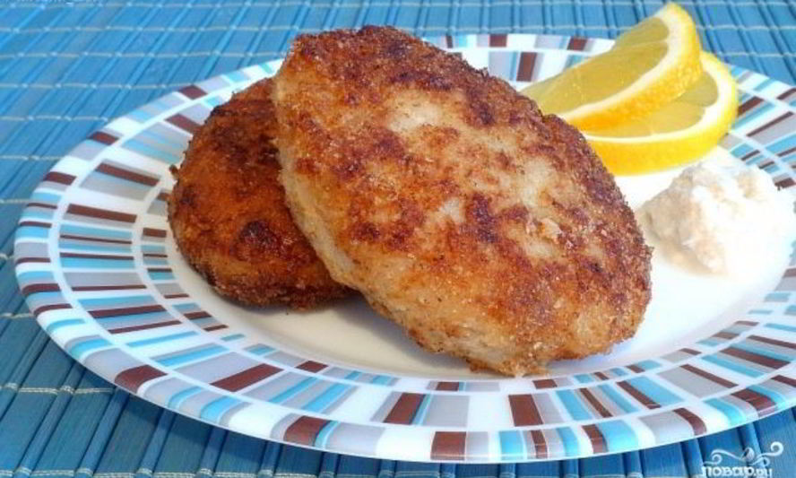 Рецепт котлеты из филе трески