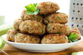 Котлеты из кабачка с куриным фаршем