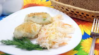 Котлеты из картофельного пюре