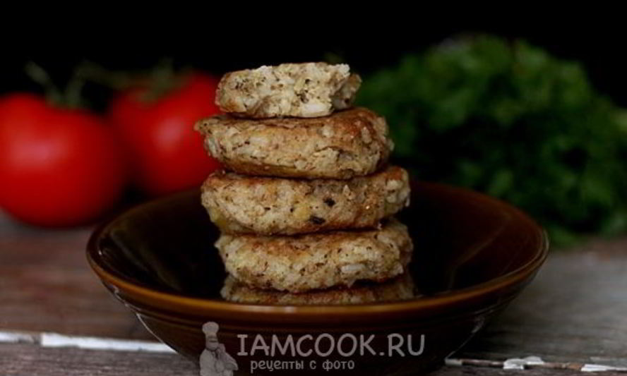 Рецепт котлеты из консервов сардины с рисом и картошкой