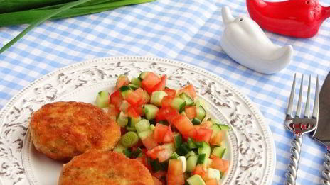 котлеты из красной рыбы