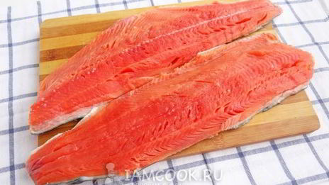 котлеты из красной рыбы