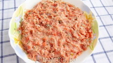 котлеты из красной рыбы