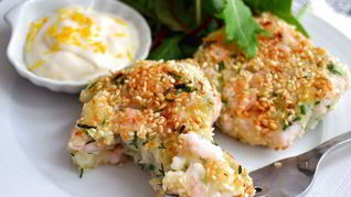 Котлеты из креветок