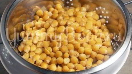 котлеты из нута и кабачка