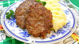 Котлеты из печени кролика