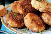 Котлеты из щуки с салом