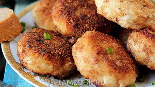 Котлеты из щуки с салом