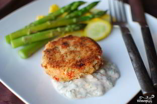 Котлеты из семги