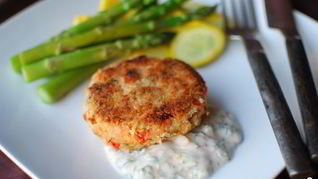 Котлеты из семги