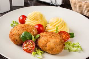 Котлеты из трески с сыром