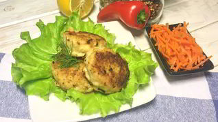 Котлеты из трески