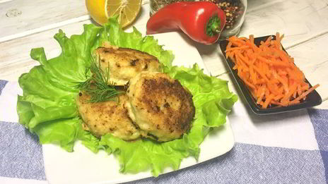 котлеты из трески