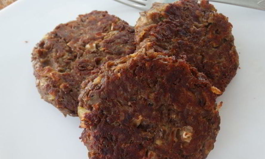 Рецепт котлеты из зелёной чечевицы с кабачком