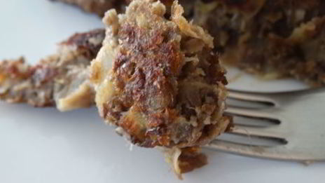 котлеты из зелёной чечевицы с кабачком