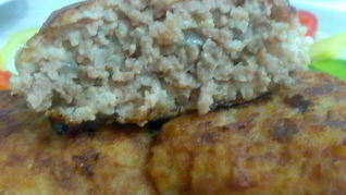 Котлеты По-Арабски с пшенкой и кедровыми орешками