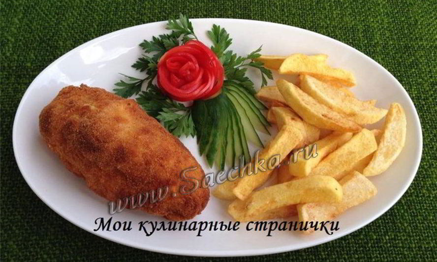 Рецепт котлеты по-киевски