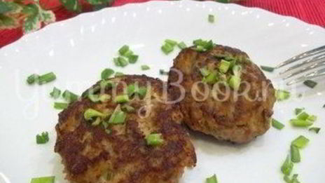котлеты с картофелем