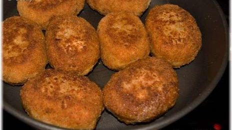 котлеты с пармезановой корочкой