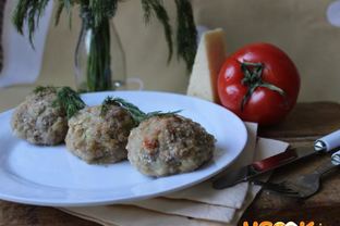 Котлеты с помидорами и сыром в духовке