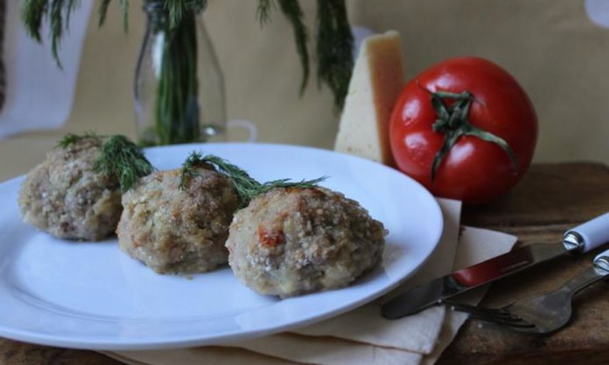 Рецепт котлеты с помидорами и сыром в духовке