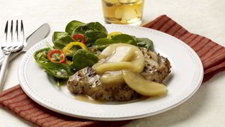 Котлеты с яблоками