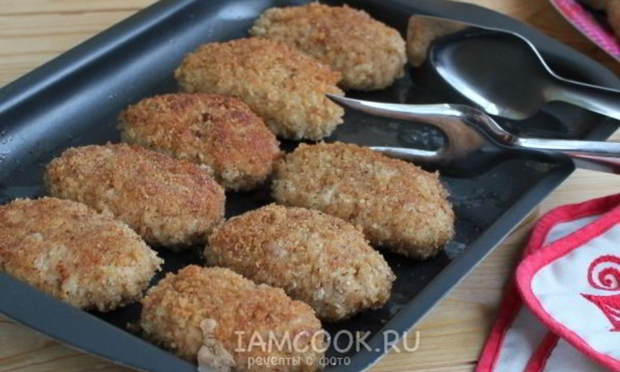 Рецепт котлеты школьные