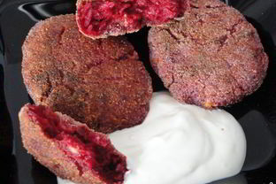 Котлеты свекольные с сыром