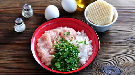 котлеты в вафельных коржах