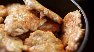 Куриные котлеты из рубреного фарша