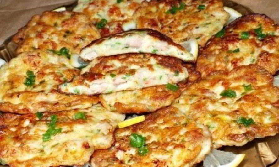 Рецепт куриные котлеты по-французски с зеленым луком