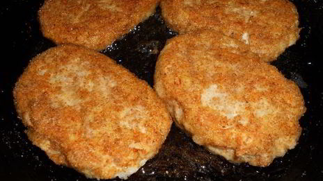 куриные котлеты с капустой и гречневыми хлопьями